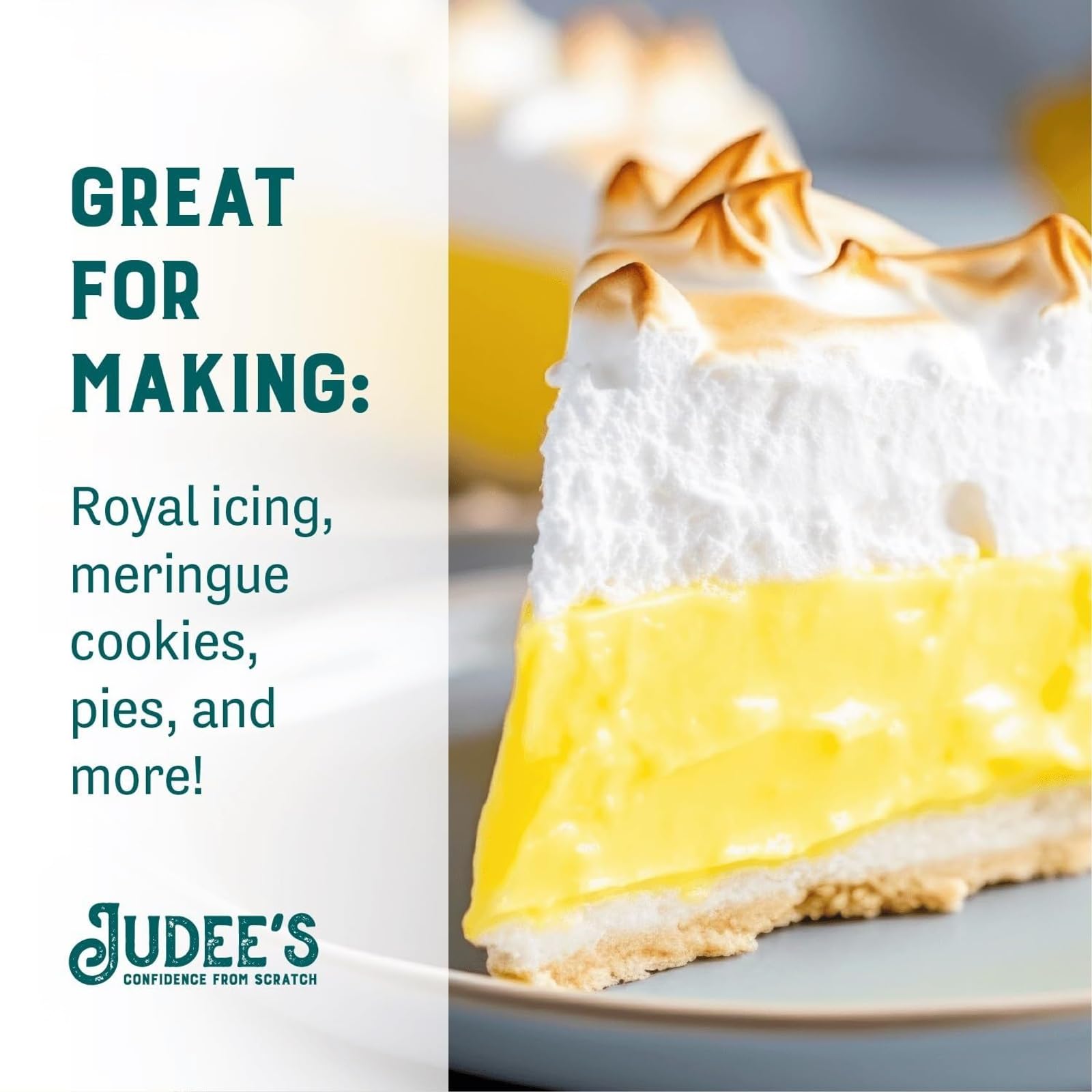 Judee's gluten free facility sign indicating dedicated production.