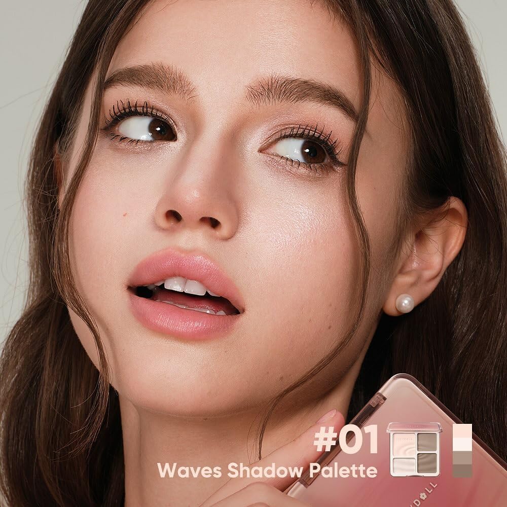 JUDYDOLL creamy powder texture blends smoothly into skin for a seamless finish