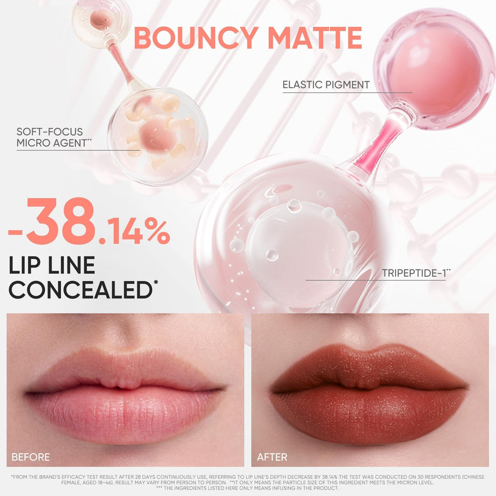 Judydoll Cushion Matte Lip Cream silky glide closeup for even wear