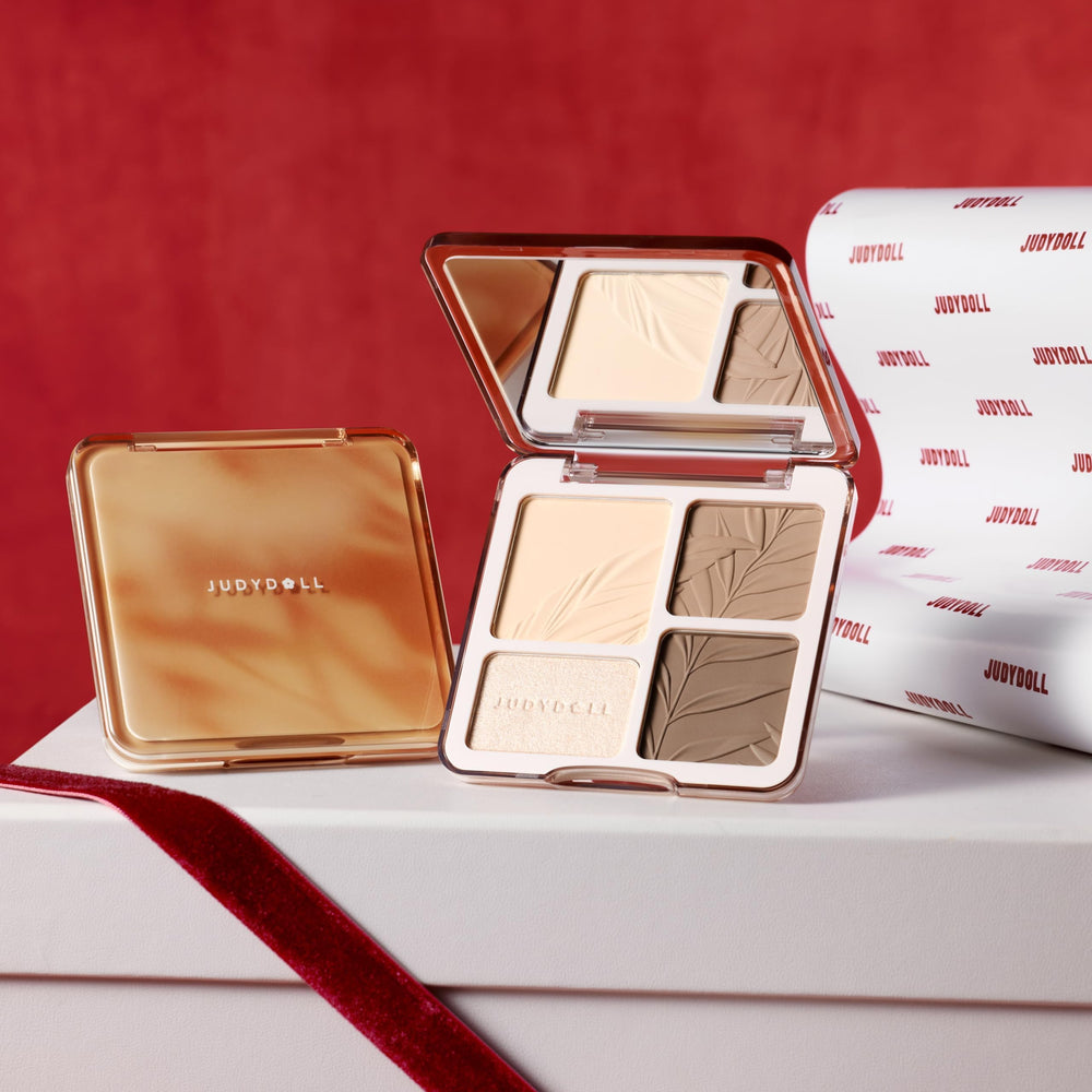 JUDYDOLL Easter gift-ready palette for compact makeup essentials