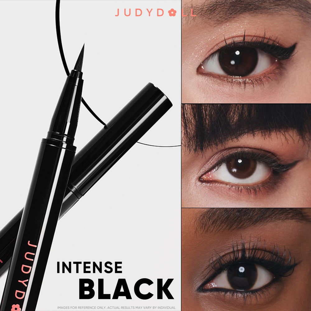 JUDYDOLL Ink Glider ultra-fine tip delivers definition with minimal effort.