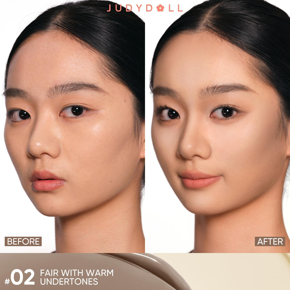 Judydoll two-end design featuring contour and brightening ends for easy use.