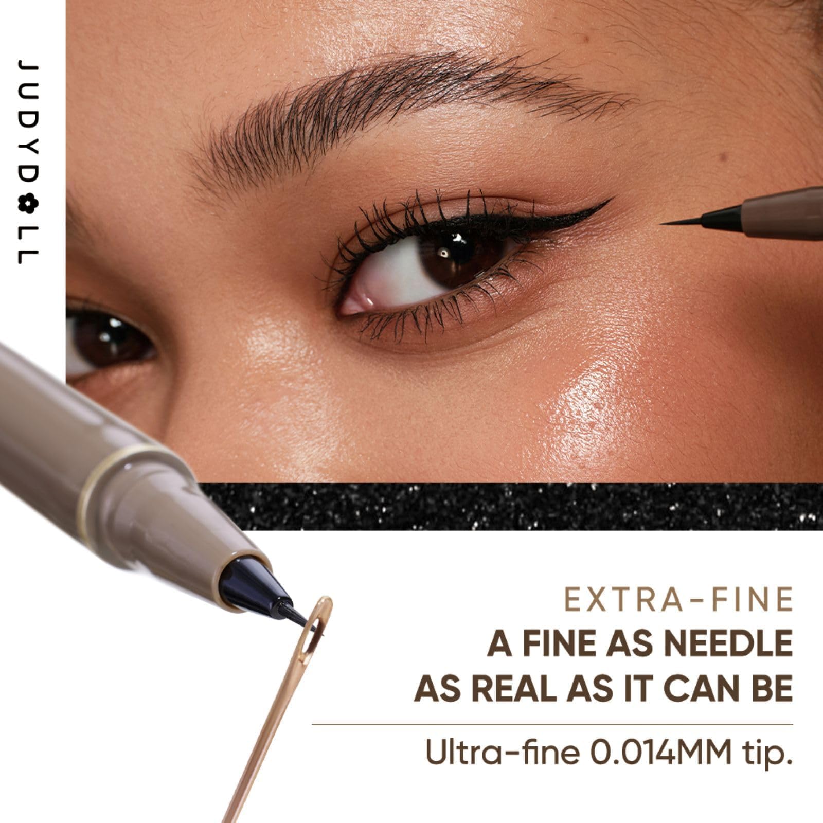 JUDYDOLL easy application with flexible brush tip