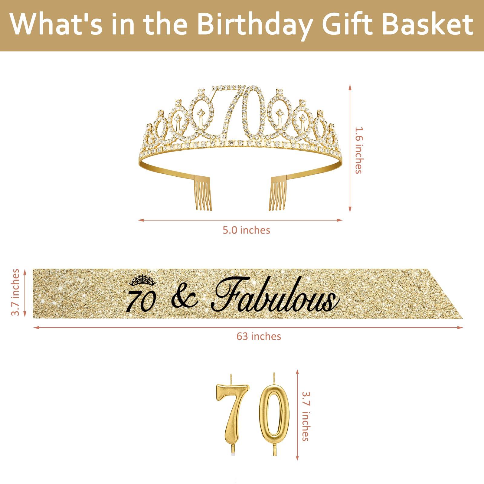 Juesly rhinestone tiara with combs for secure wear during celebrations