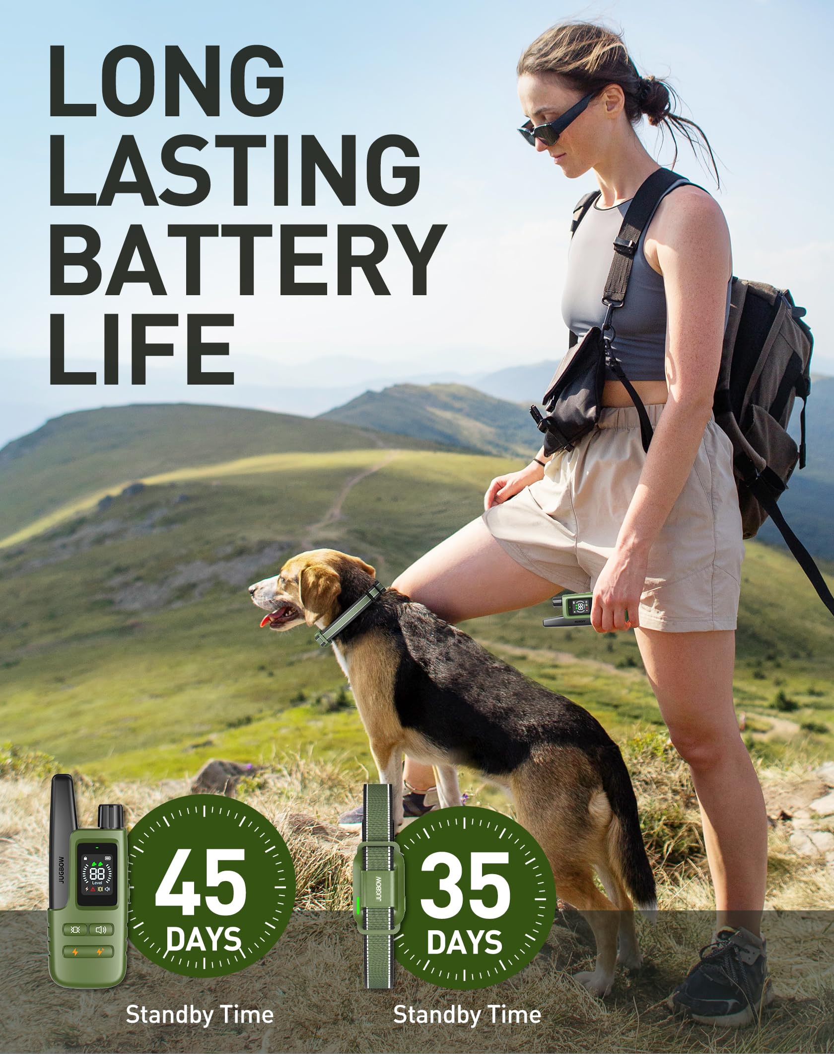 Jugbow remote with long-range compatibility enables outdoor freedom.