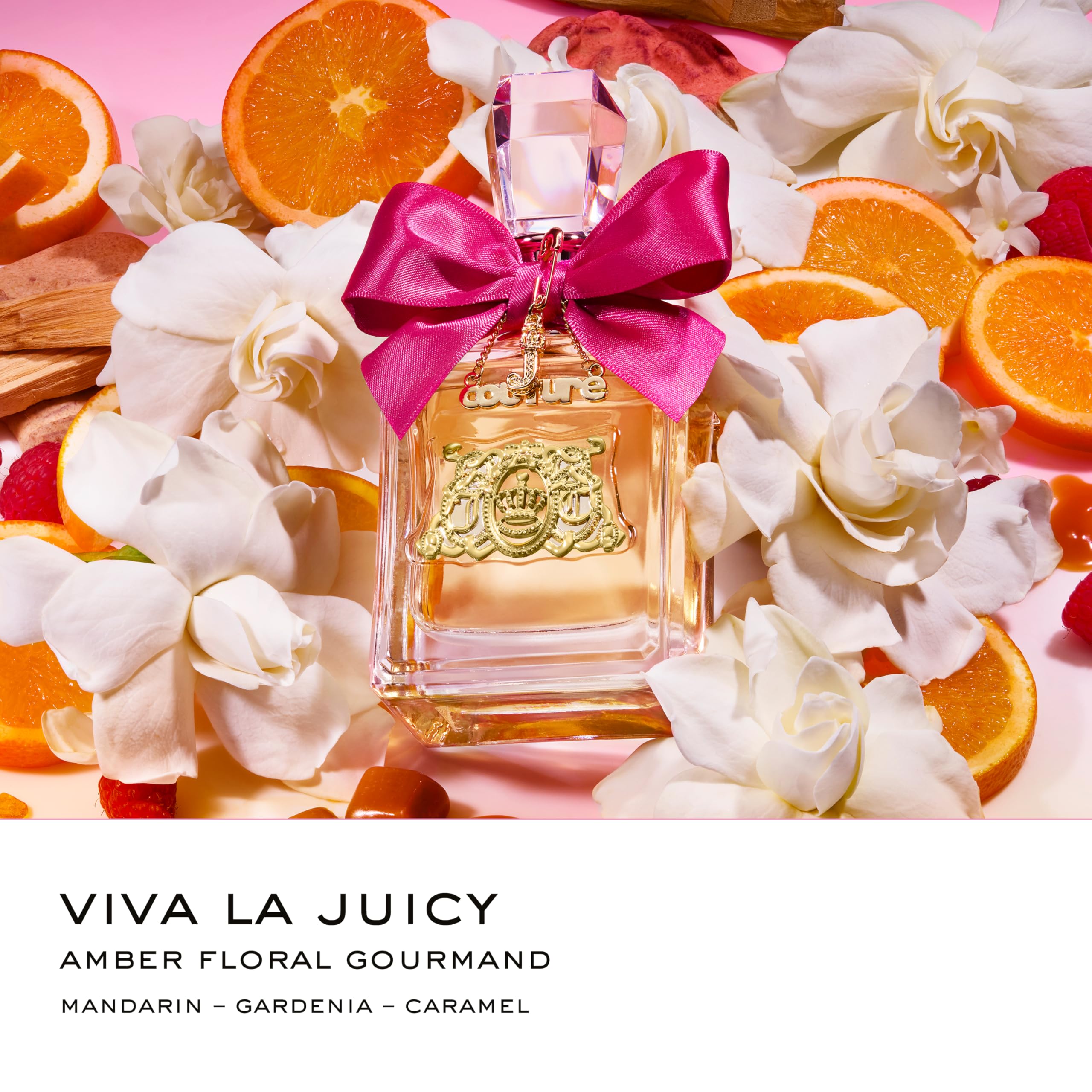 Juicy Couture Viva La Juicy EDP spray bottle, easy application on pulse points.
