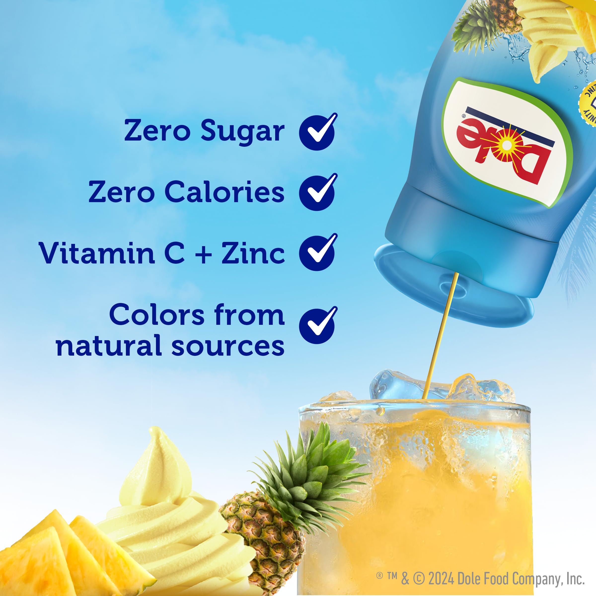 Juicy Mixes Dole Pineapple Whip on-the-go setup for travel hydration.