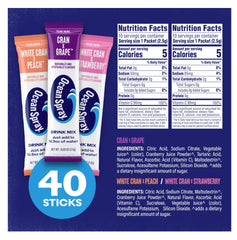 Juicy Mixes Real Cranberry Juice Powder close-up highlighting farmer-sourced ingredients.