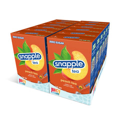 Juicy Mixes Snapple Tea Peach 72 sticks pack for sugar-free flavor on demand.