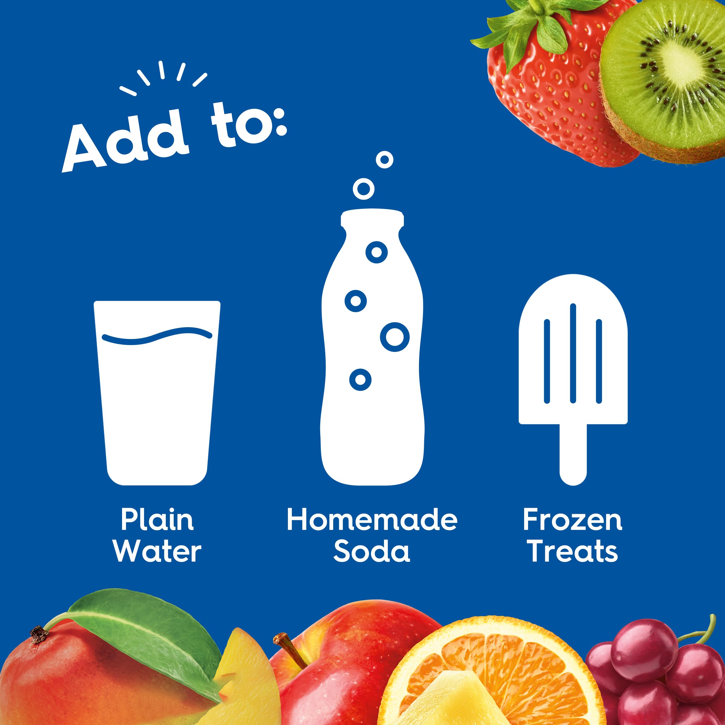 Juicy Mixes Snapple Tea Peach packaging detail highlighting sugar-free formulation.