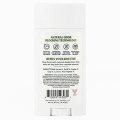 JUKEBOX Lavender Fields Forever deodorant application demonstrates smooth glide