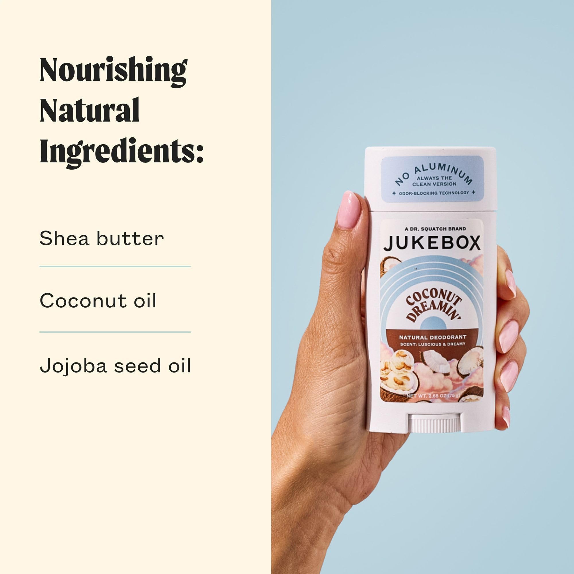 JUKEBOX Postbiotics support skin balance while nourishing with natural oils.