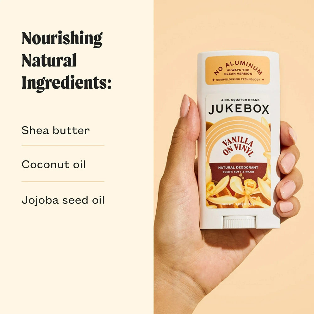 Creamy texture and smooth application of JUKEBOX Vanilla on Vinyl
