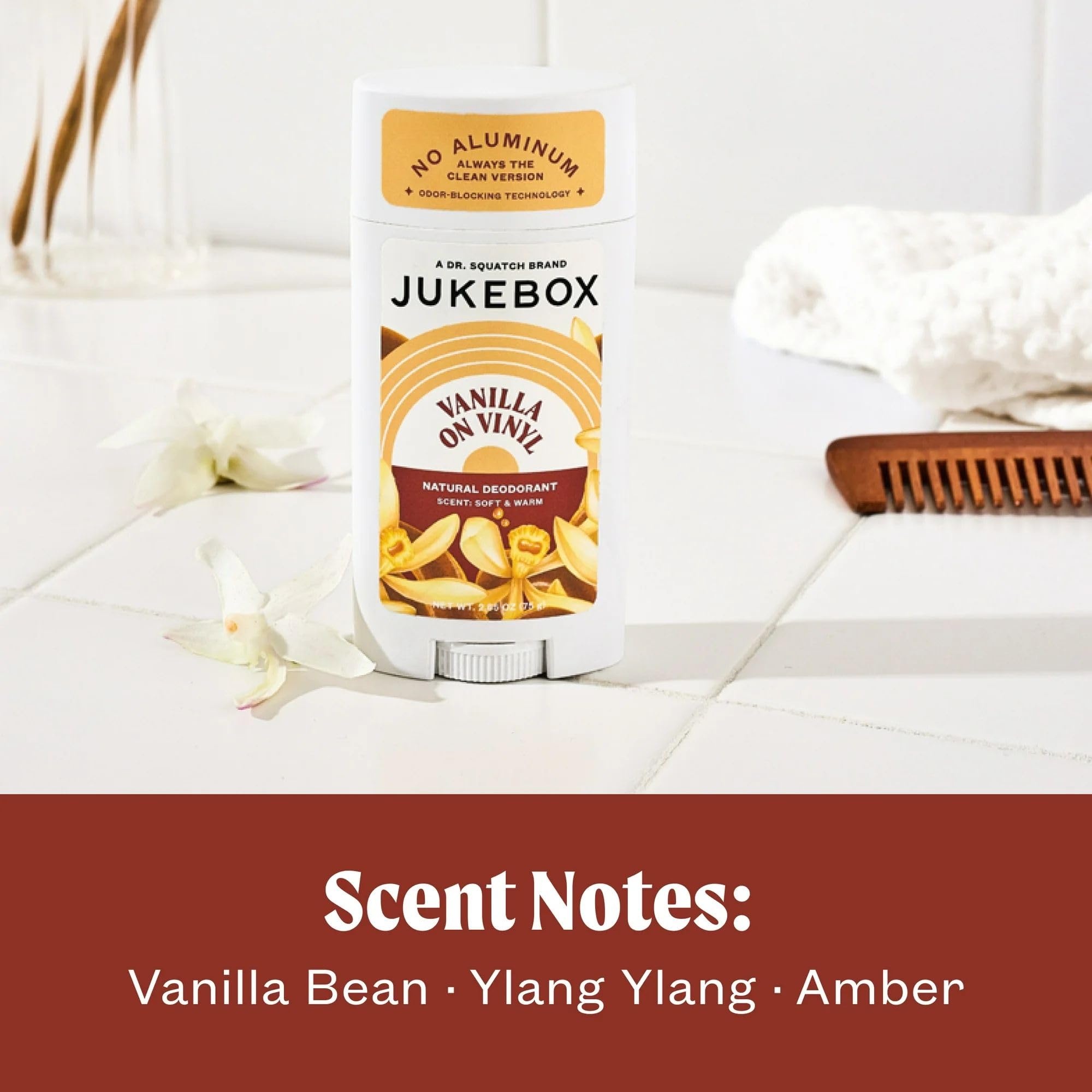 JUKEBOX Vanilla on Vinyl packaging box for display and gifting