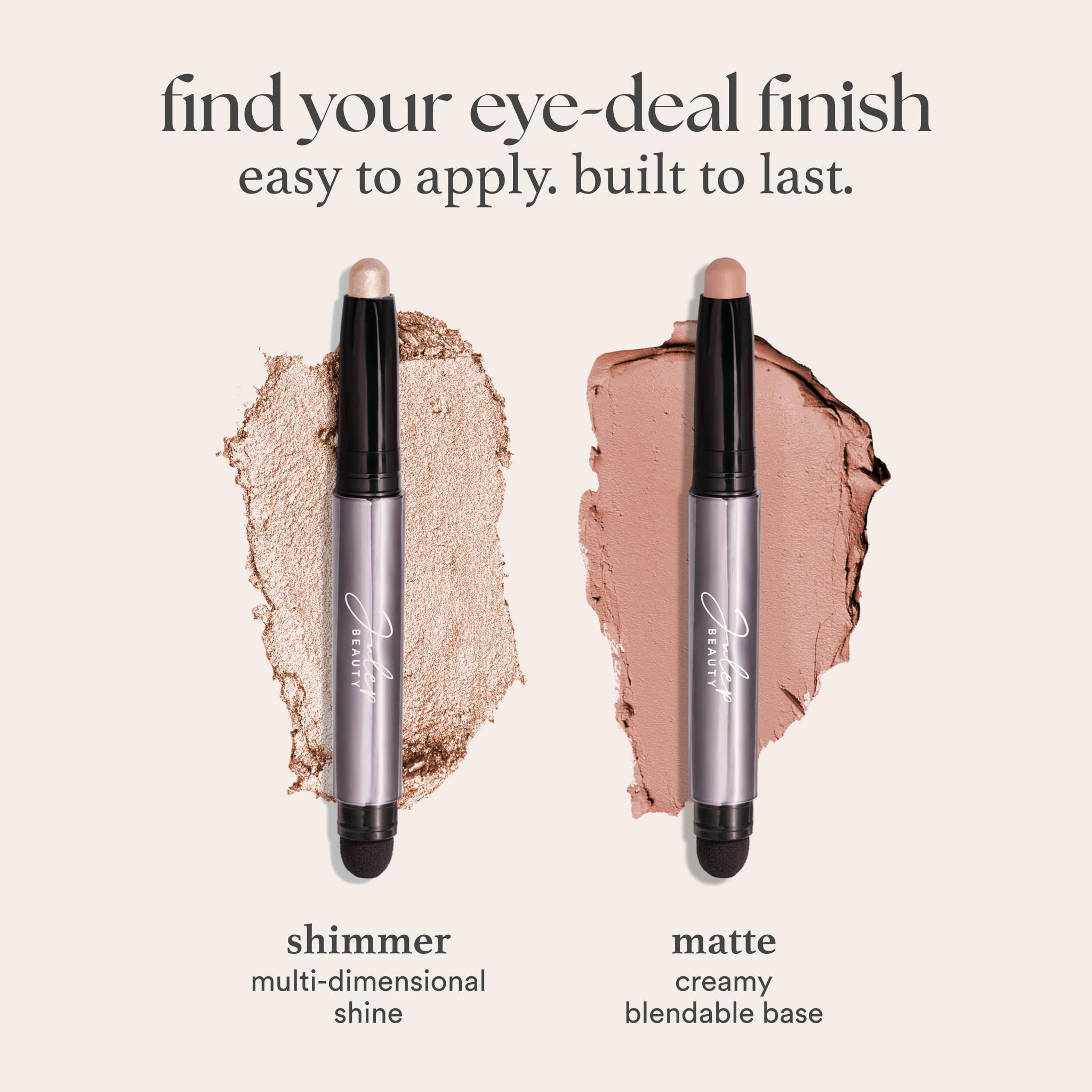 Julep Eyeshadow 101 application close-up demonstrates effortless blending
