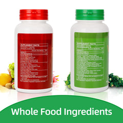 JulyDeer bottle label close-up highlighting nutrient-dense ingredients