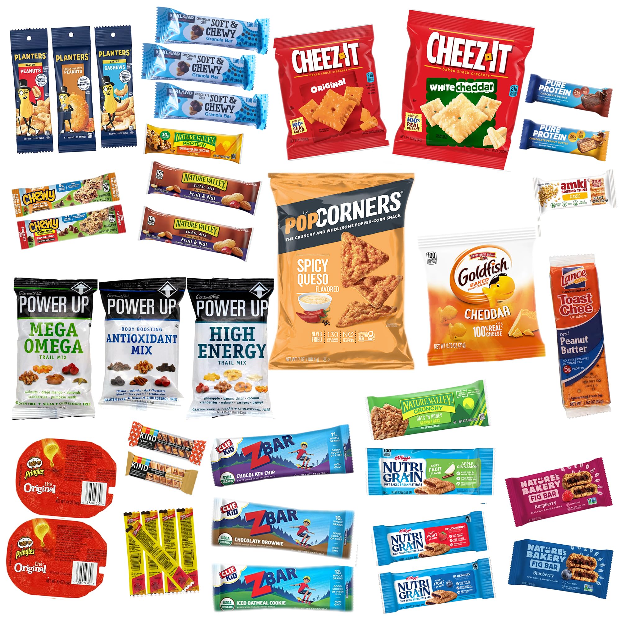 Jumbo Jumble road-trip snacks keep passengers energized and satisfied.