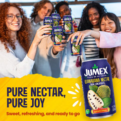 Jumex Guanabana puree closeup shows rich texture suitable for sauces and desserts.