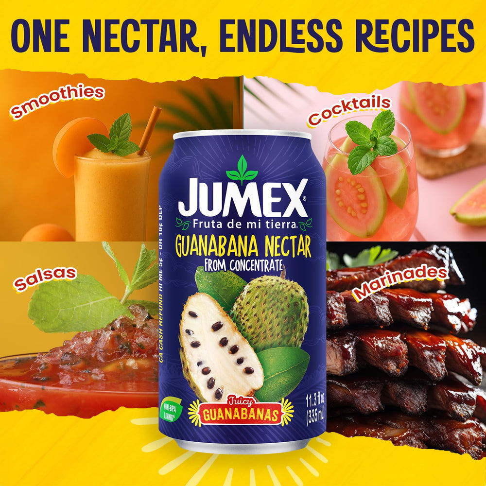 Jumex tropical drink presentation inspires party punches and family gatherings.