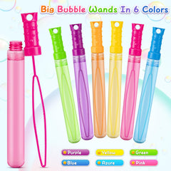 Jumlys bubble wands yellow, bright hue adds festive mood to any party.