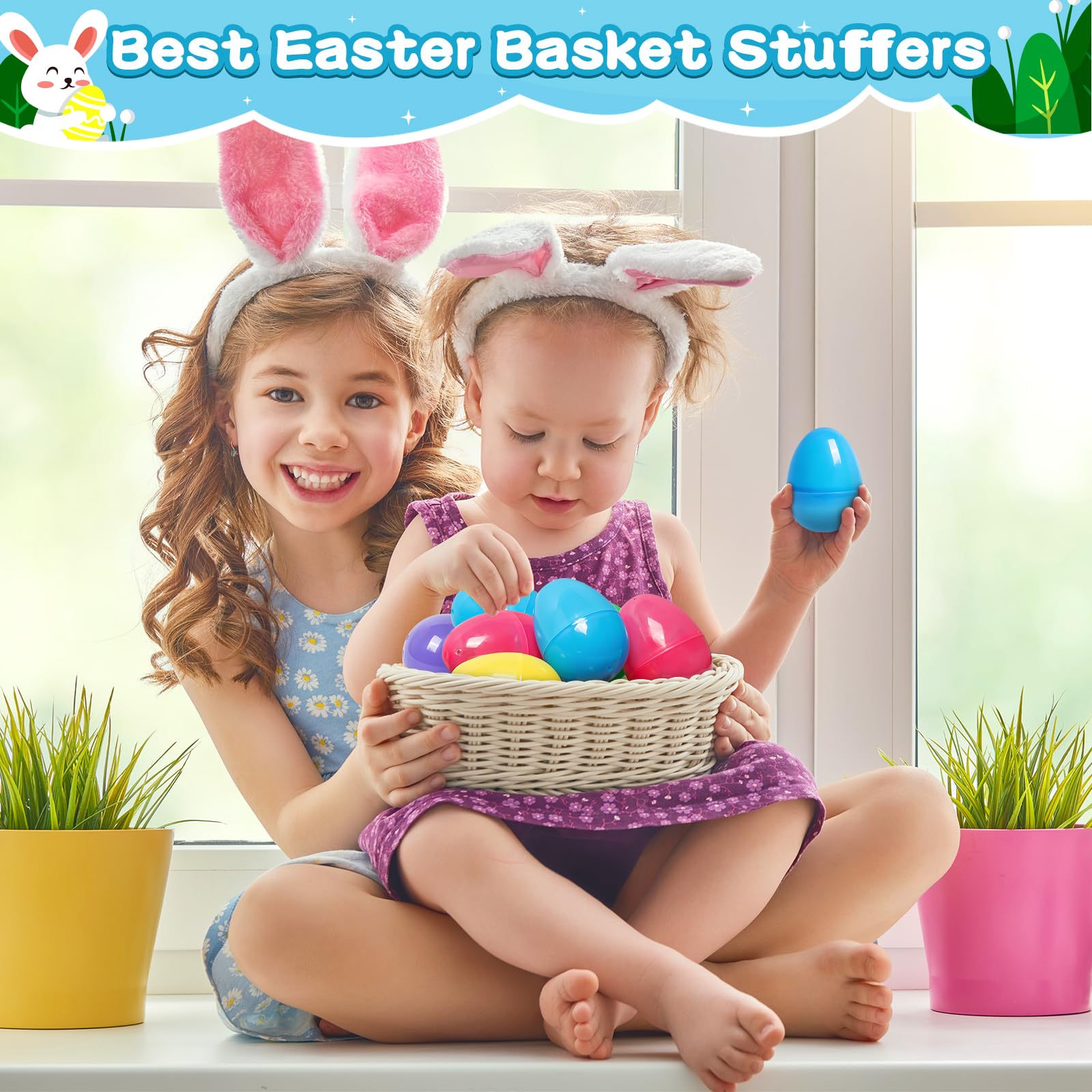 Jumlys eggs and plush toys perfect as Easter basket fillers and party favors.