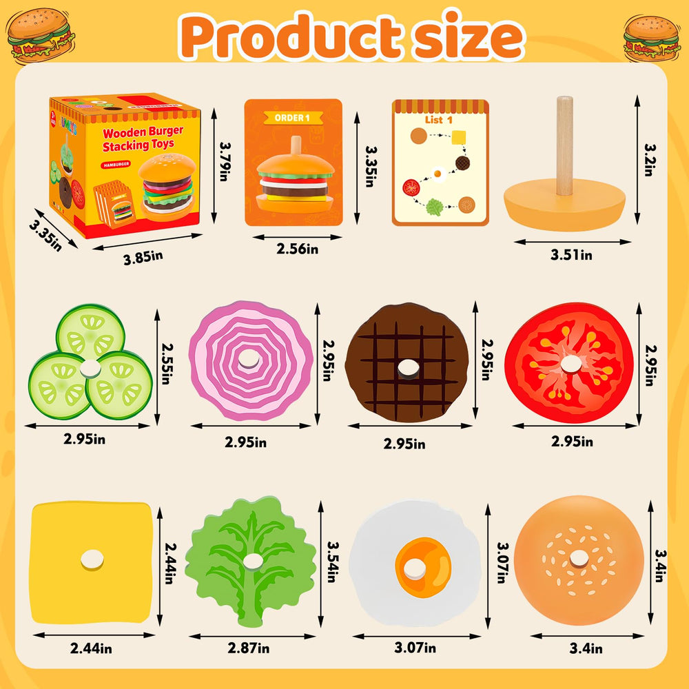 Jumlys burger cheese slice for precise placement during pretend cooking.