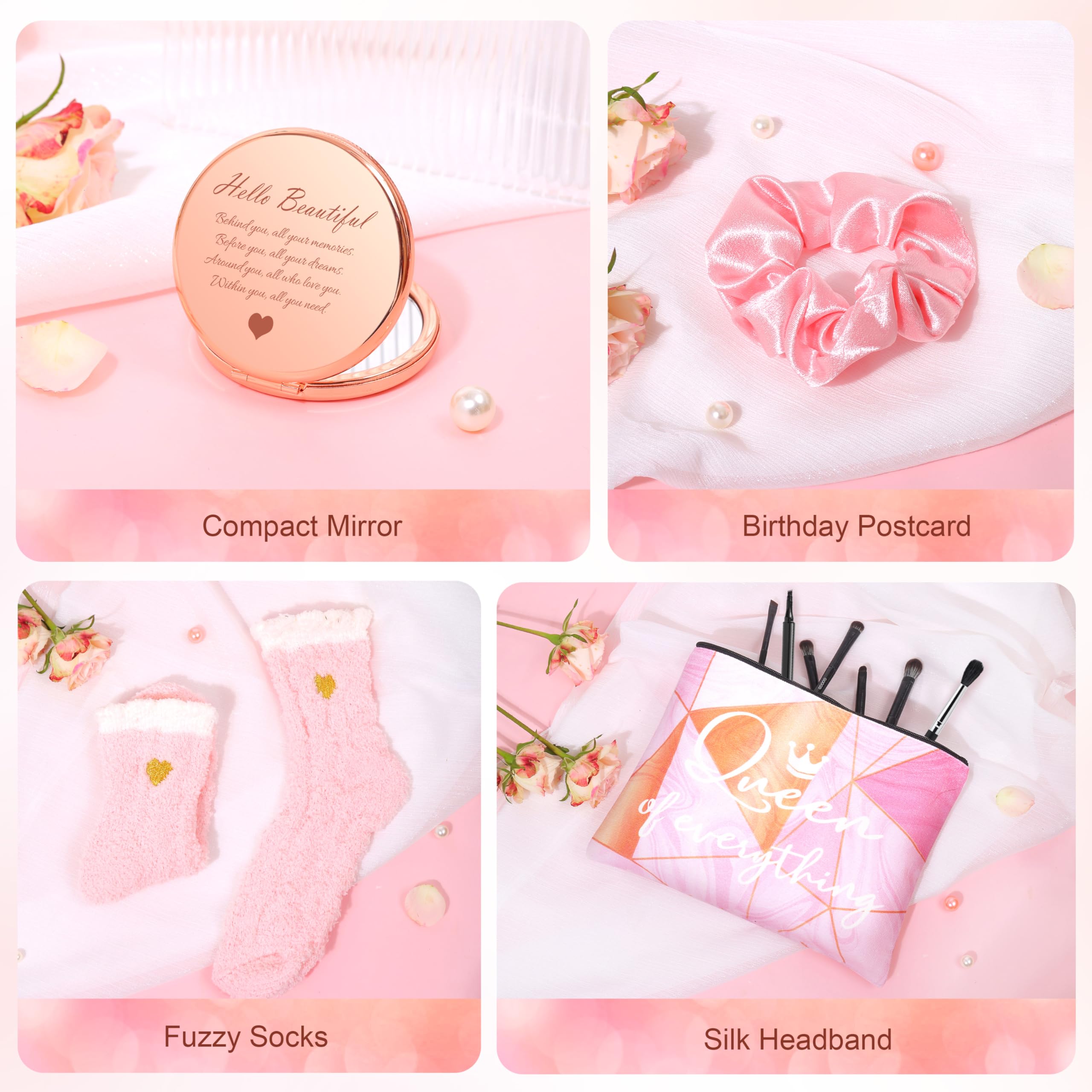 Jumway Not A Day Over Fabulous mug with bath bomb, candle, and soap set.