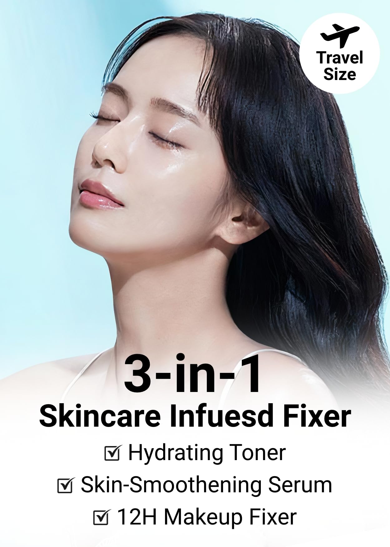 JUNG SAEM MOOL Essential Mool Micro Fitting Mist for makeup setting after application