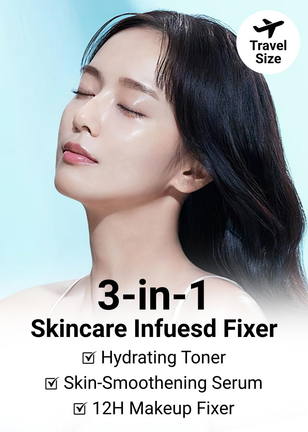 JUNG SAEM MOOL Essential Mool Micro Fitting Mist for makeup setting after application