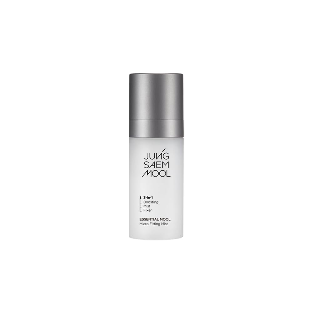 JUNG SAEM MOOL Essential Mool Micro Fitting Mist spray enhances long-lasting makeup hold
