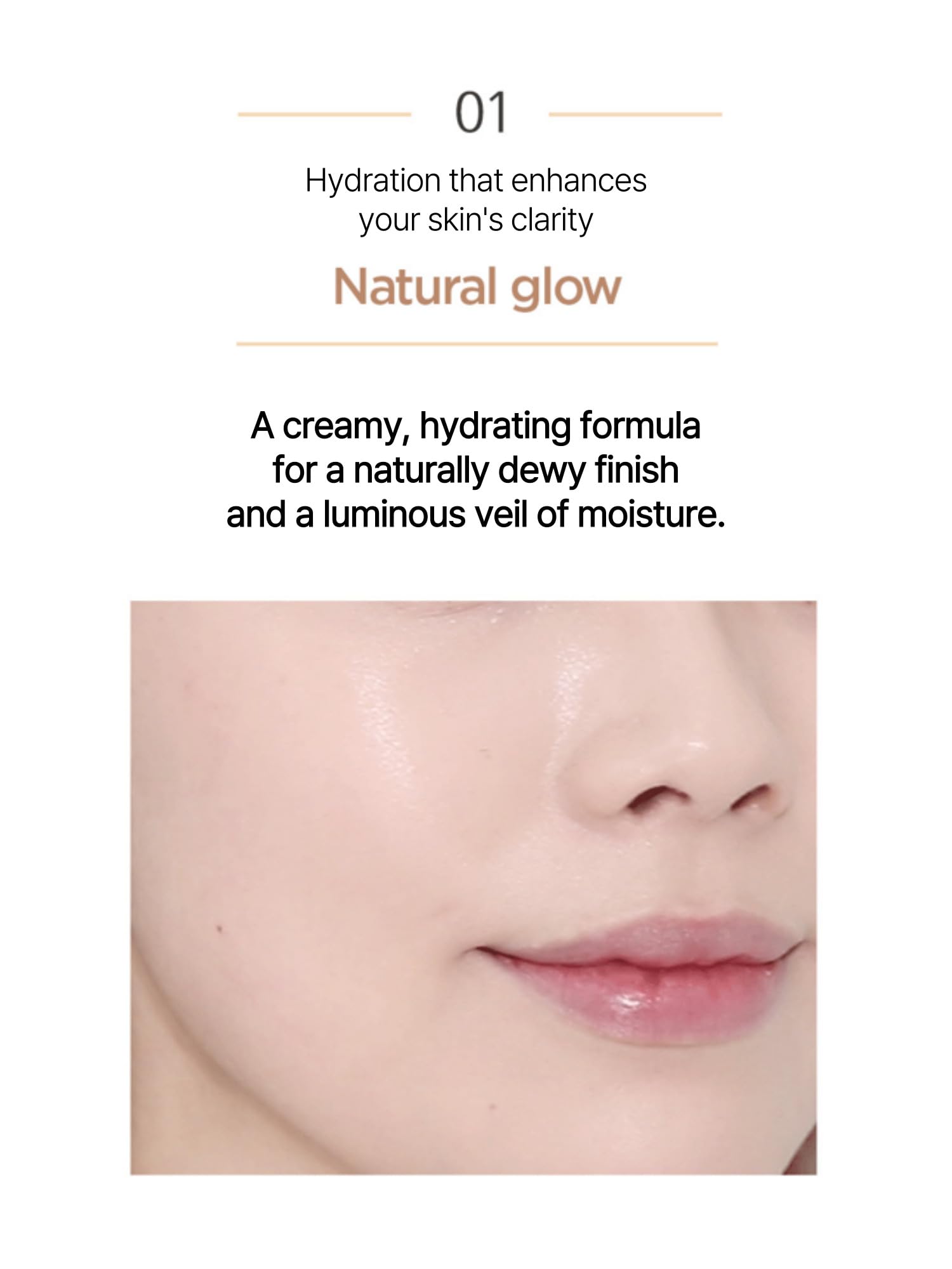 Close-up of JUNG SAEM MOOL Essential Skin Nuder Cushion texture highlighting pore-blurring finish.