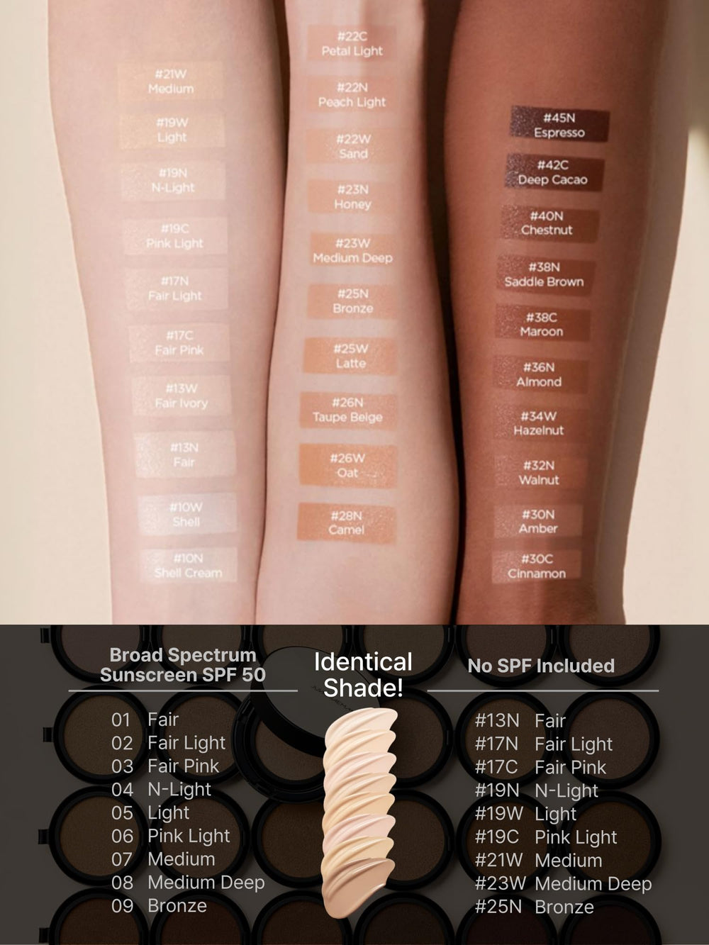 Hydration-forward formula of JUNG SAEM MOOL Essential Skin Nuder Cushion for all-day comfort.
