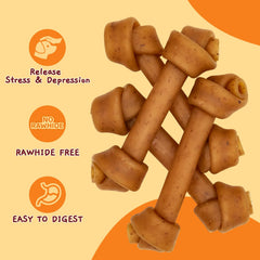 Jungle Calling peanut butter bones with cranberry flavor for medium and large dogs.