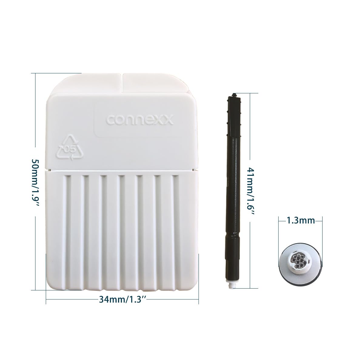 Compatibility infographic highlighting Signi/Connexx 3.0 Mini Receiver and Sony CRE-C20