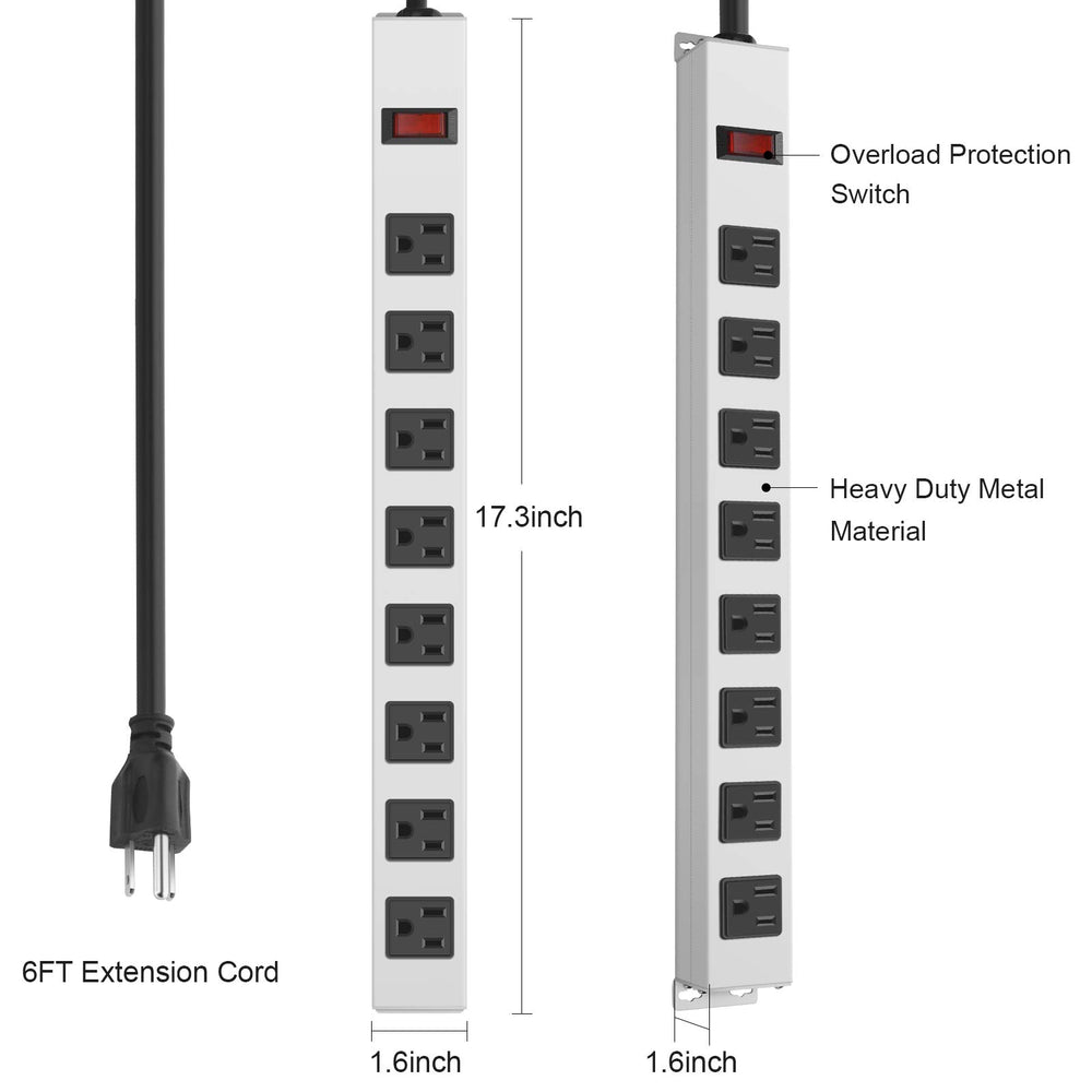 JUNNUJ durable metal shell stands up to demanding environments.