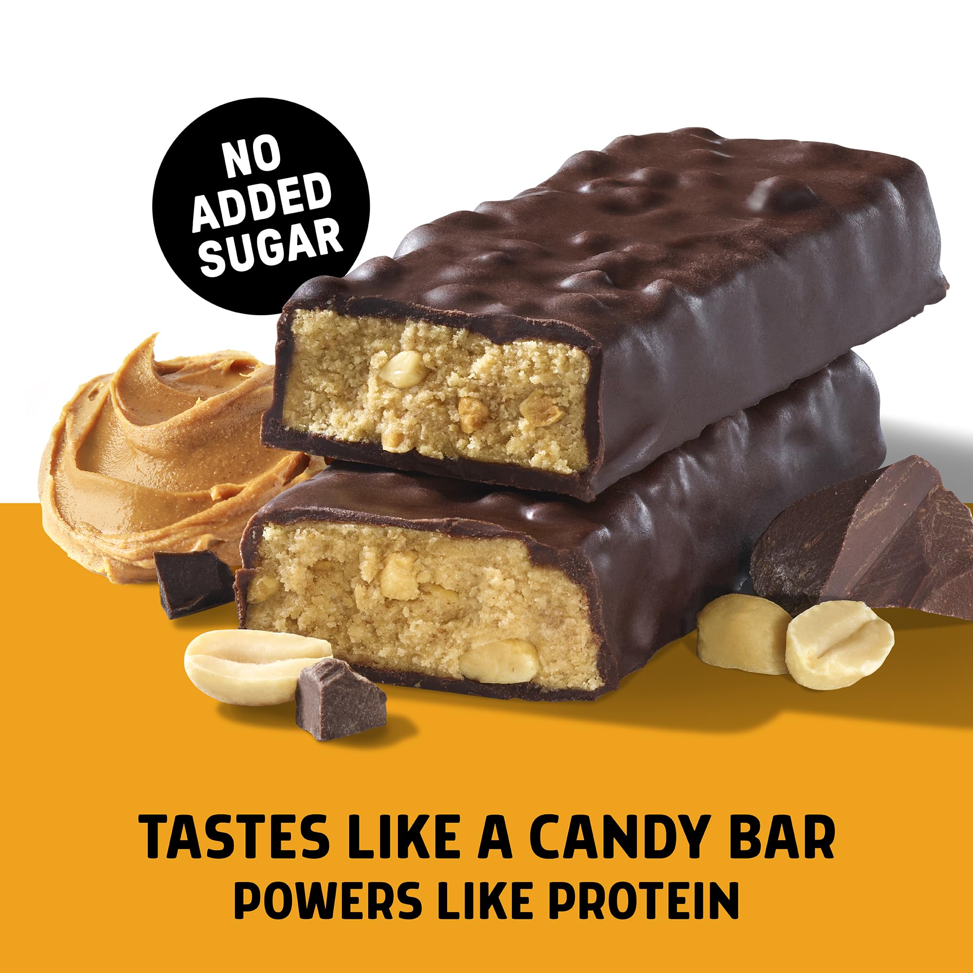 Junkless Chocolate Peanut Butter Bar kid-snack ideal for lunchbox.