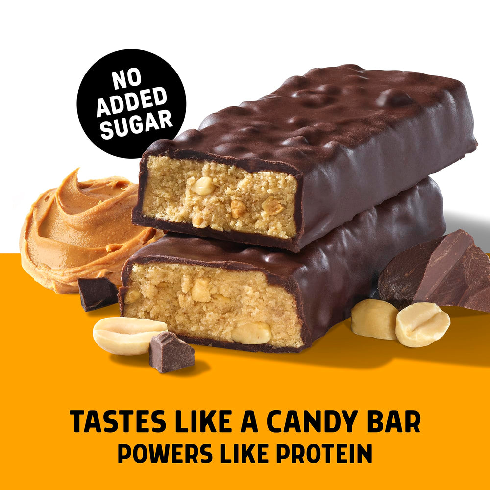 Junkless Chocolate Peanut Butter Bar kid-snack ideal for lunchbox.