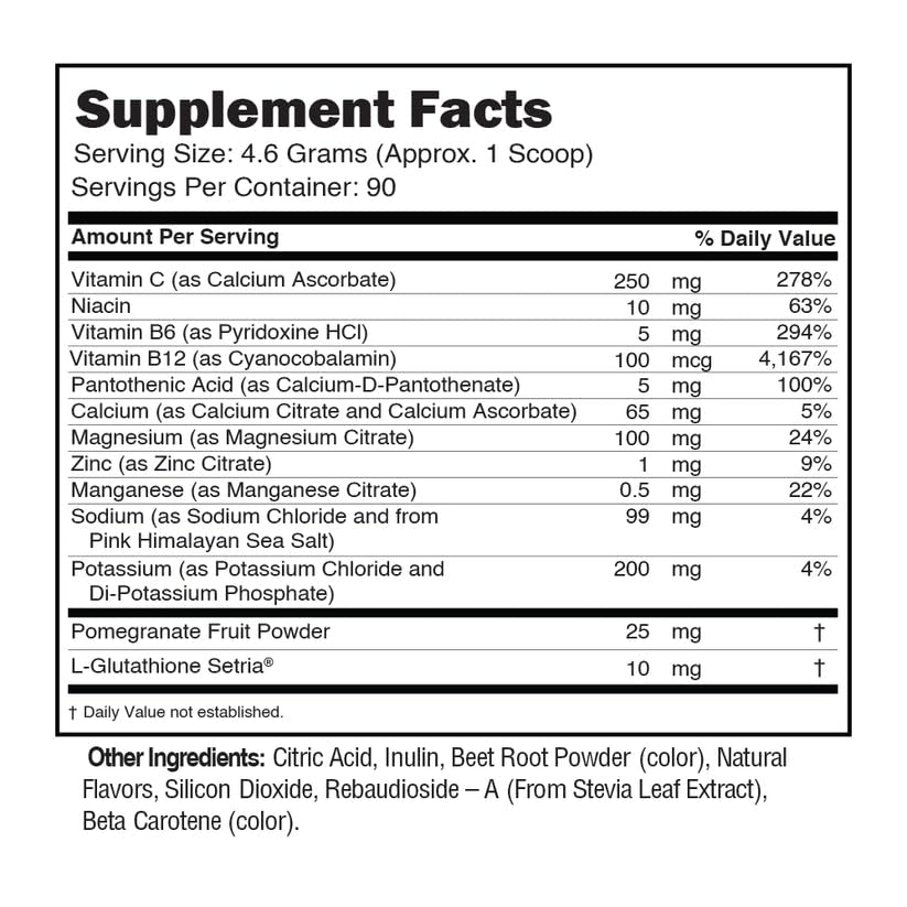 JUNP scoop and 16 oz glass demonstrating convenient prep.
