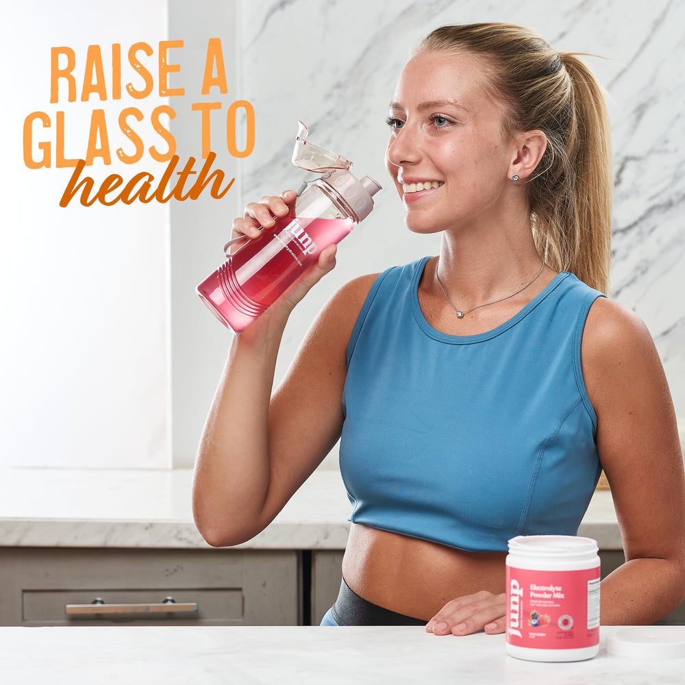 JUNP ideal for pre or post-workout hydration.
