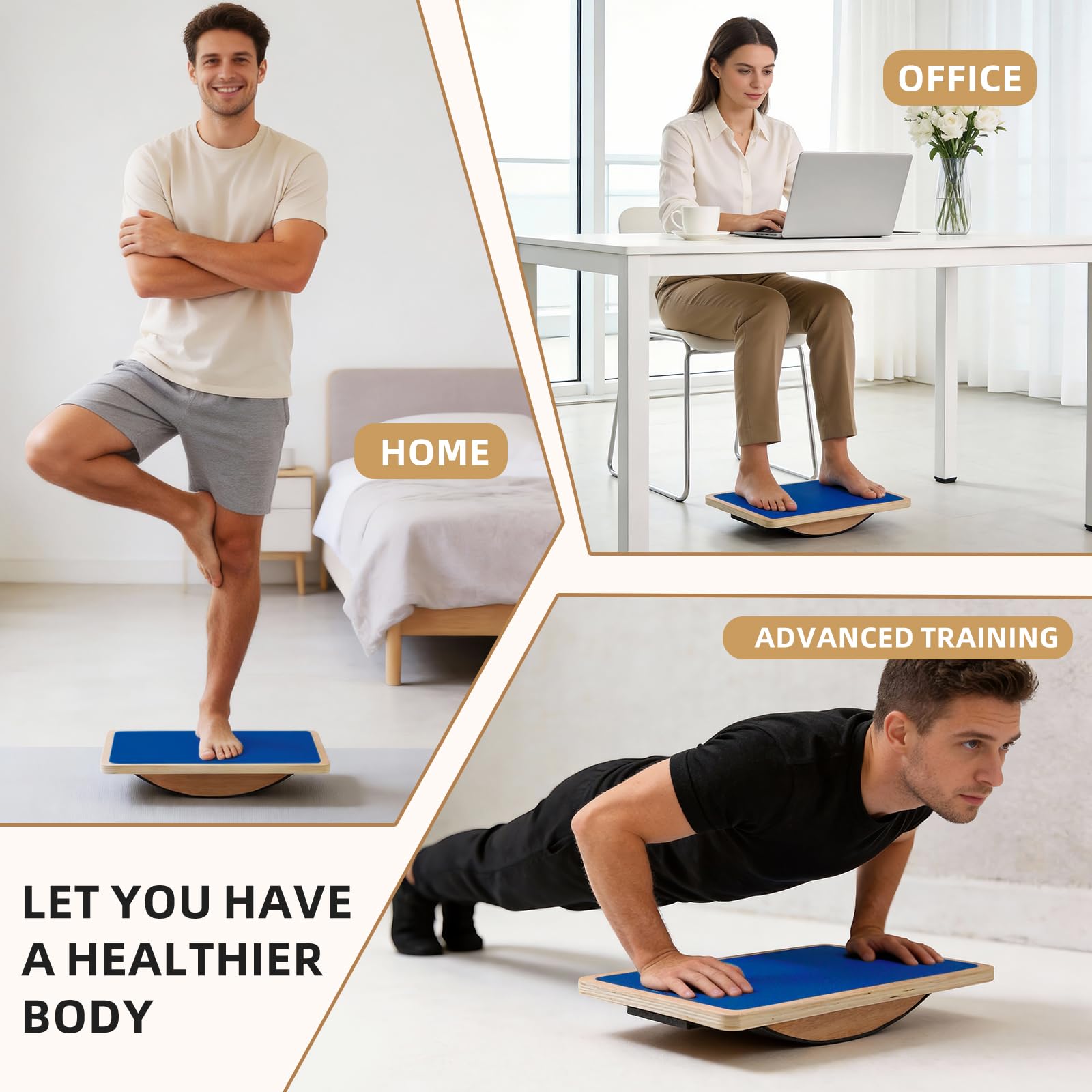 Juoe balance board for kids use promotes balance and coordination in play
