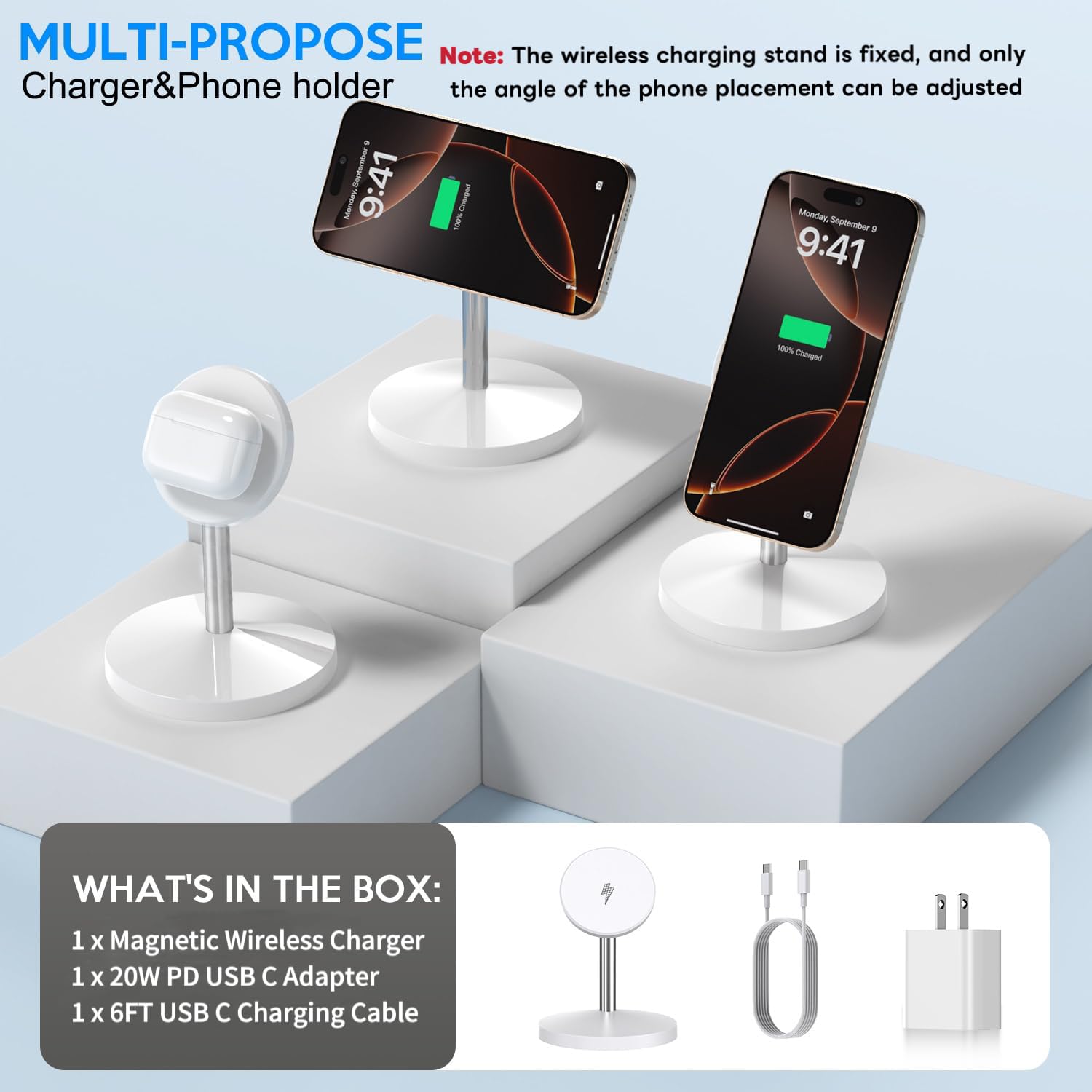 JUPAZIP 15W fast charge delivers quicker power when needed.