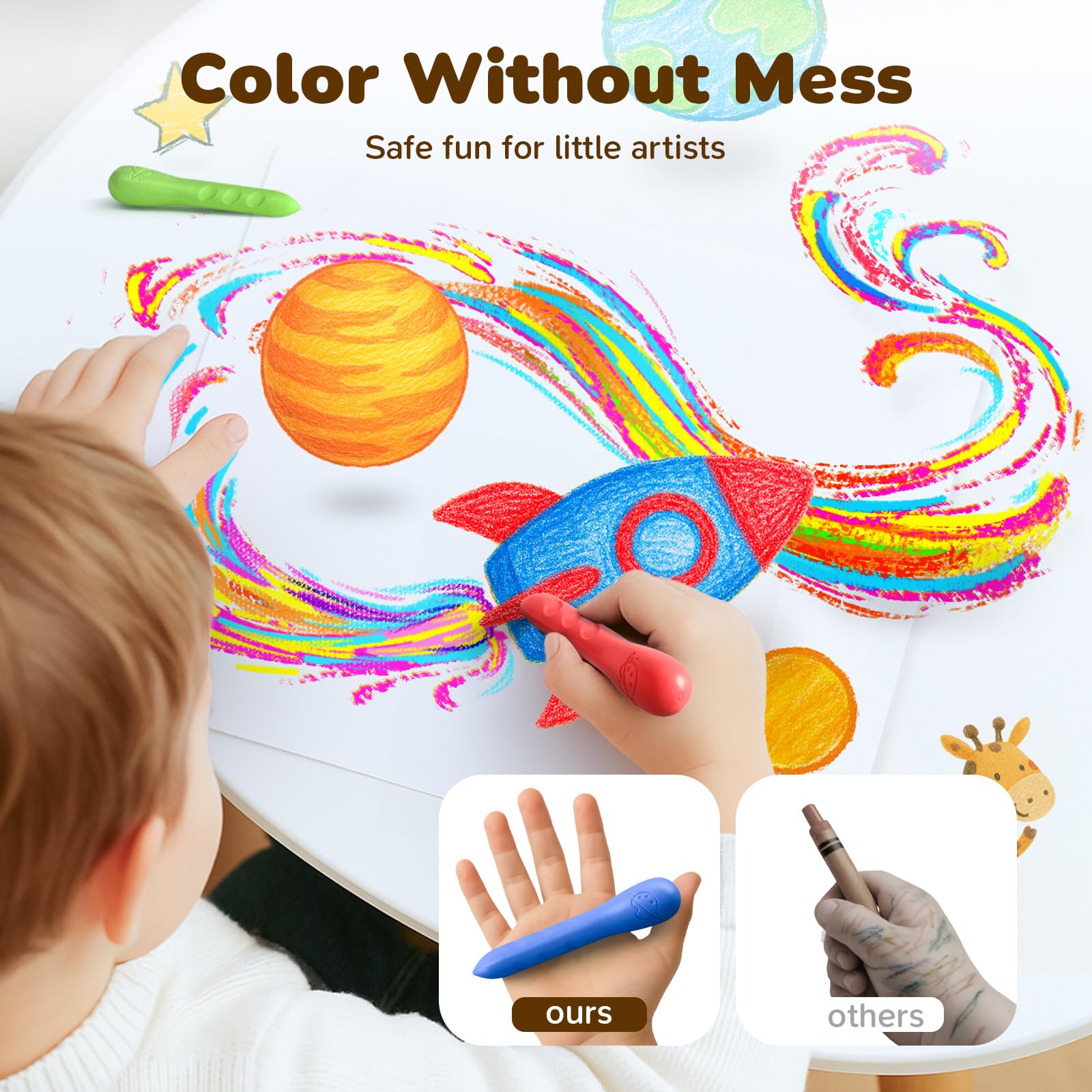 JUPITEARTH QR code color pages—expandable printable activities