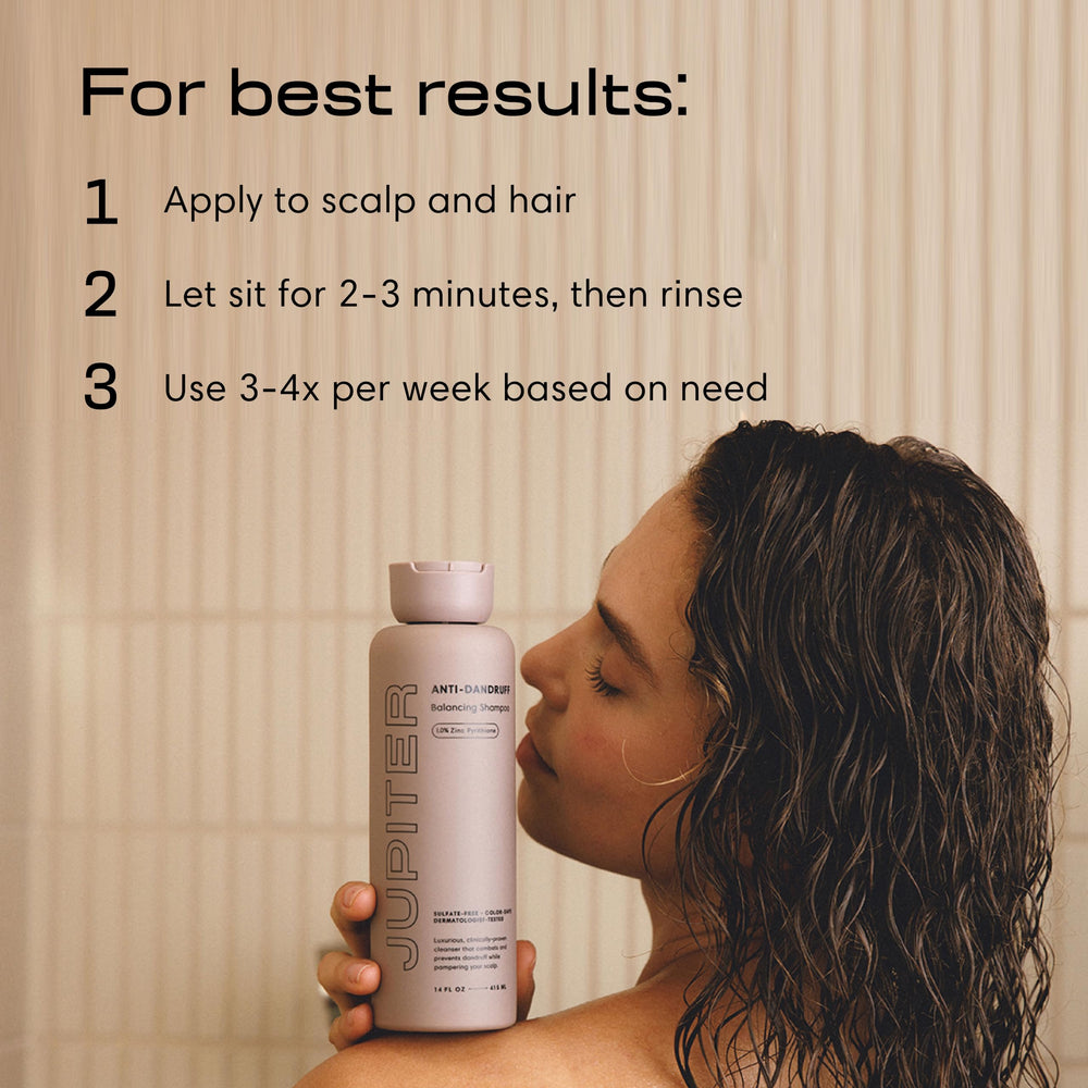 Jupiter Restoring Scalp Serum fast absorption provides lightweight comfort.