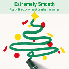 Jupiterarth paint sticks non-toxic and washable for safe play.