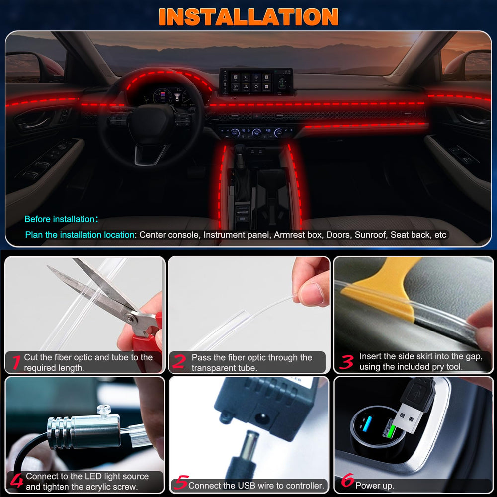 Jushope night-time test to verify brightness and effect before installation
