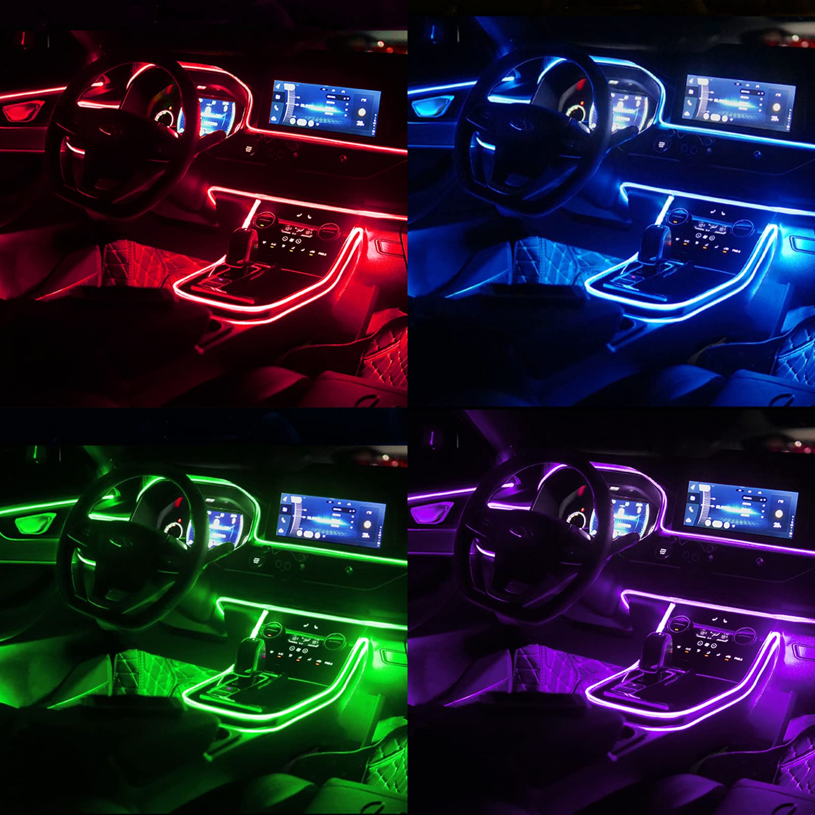Jushope lighting designed for universal fit in cars, trucks, RVs and boats
