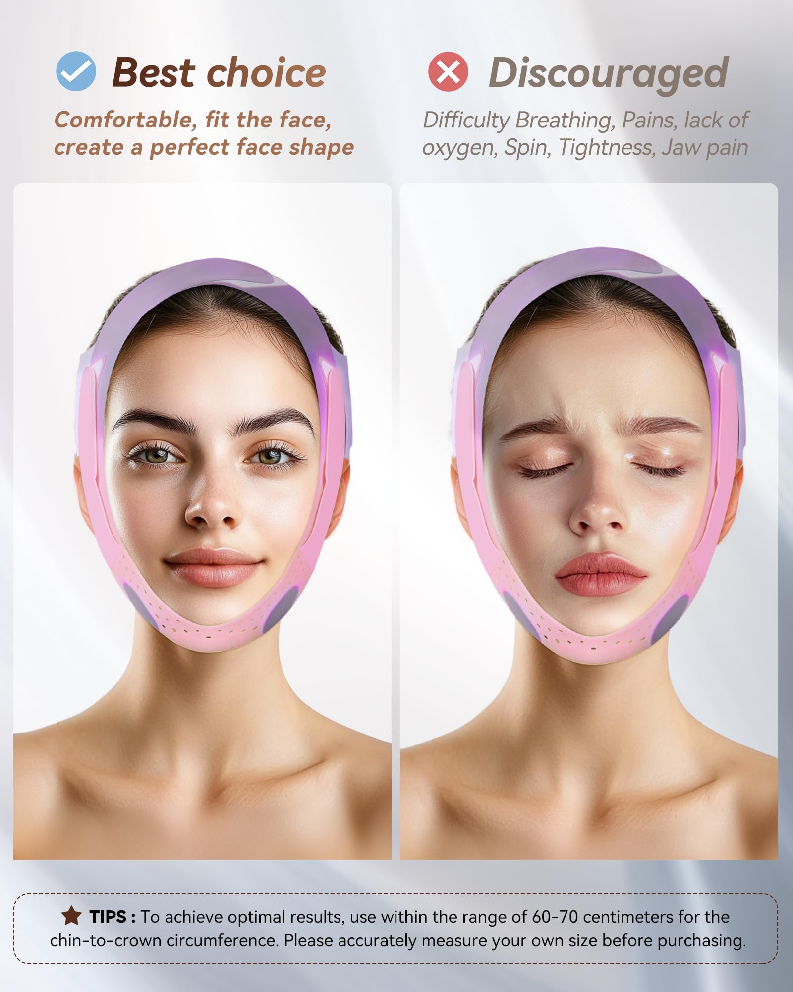 JUSMORE mask shown during daily routines demonstrates hands-free beauty multitasking.