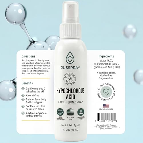 Jusspray HOCl facial refresh mist ready for use