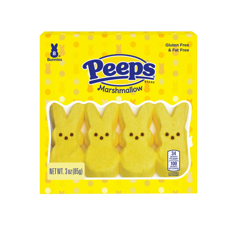 Just Born Peeps yellow bunny pack, gluten free, perfect for Easter baskets
