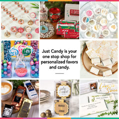 Just Candy 100 Grand bag on shelf, ideal for gifting or sharing